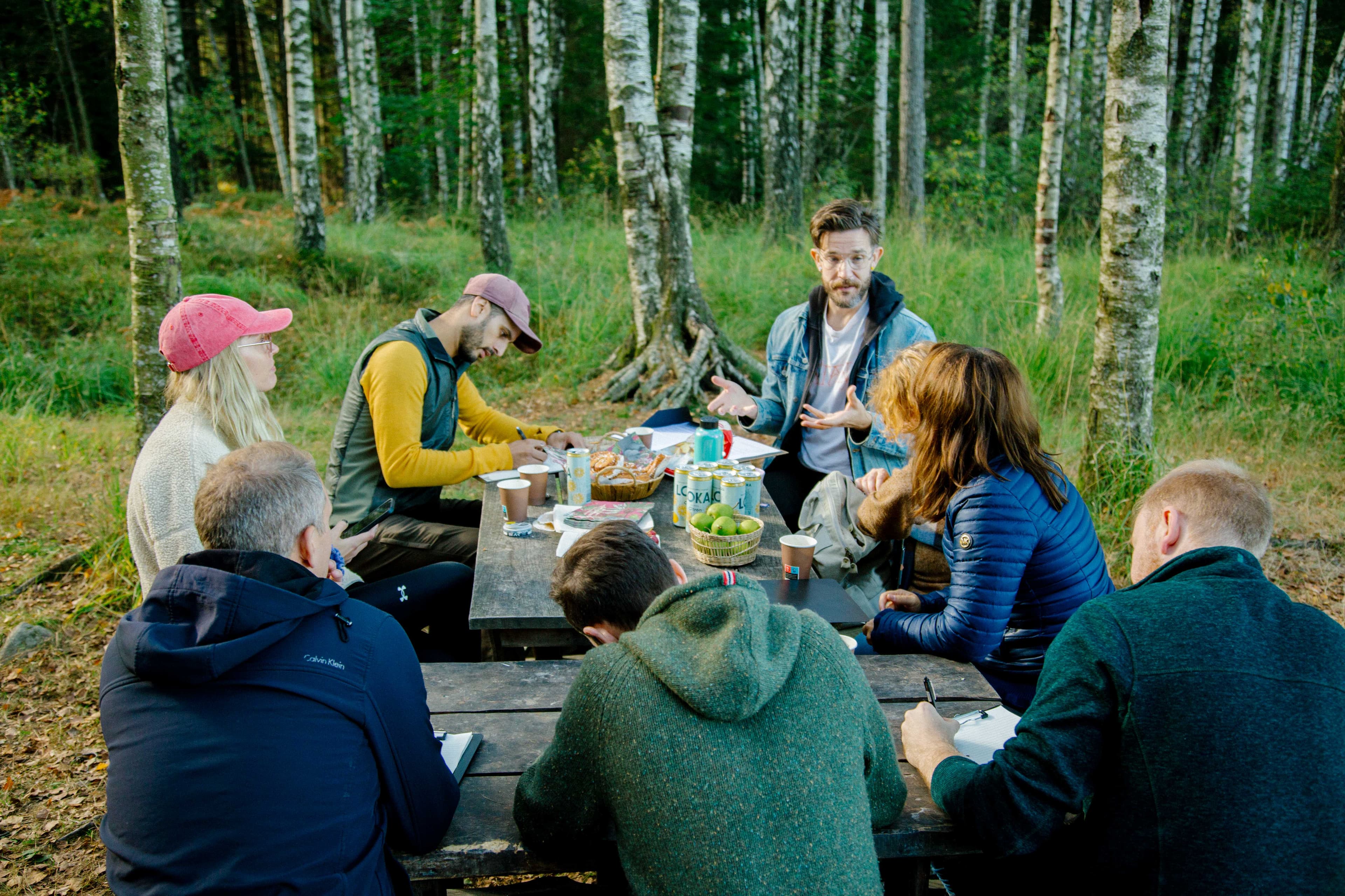 Public Speaking as Performance Art outdoor session
